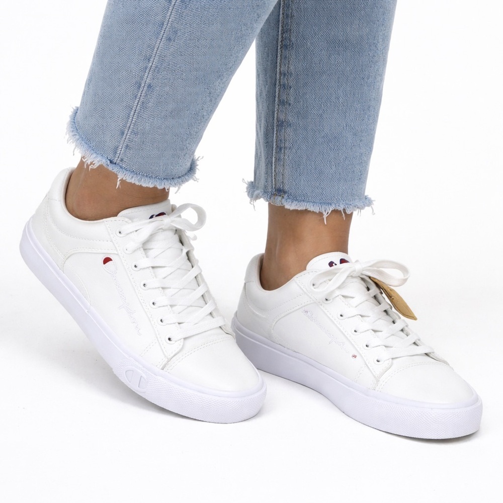 [Champion] Gem Lo Classic White Sneakers